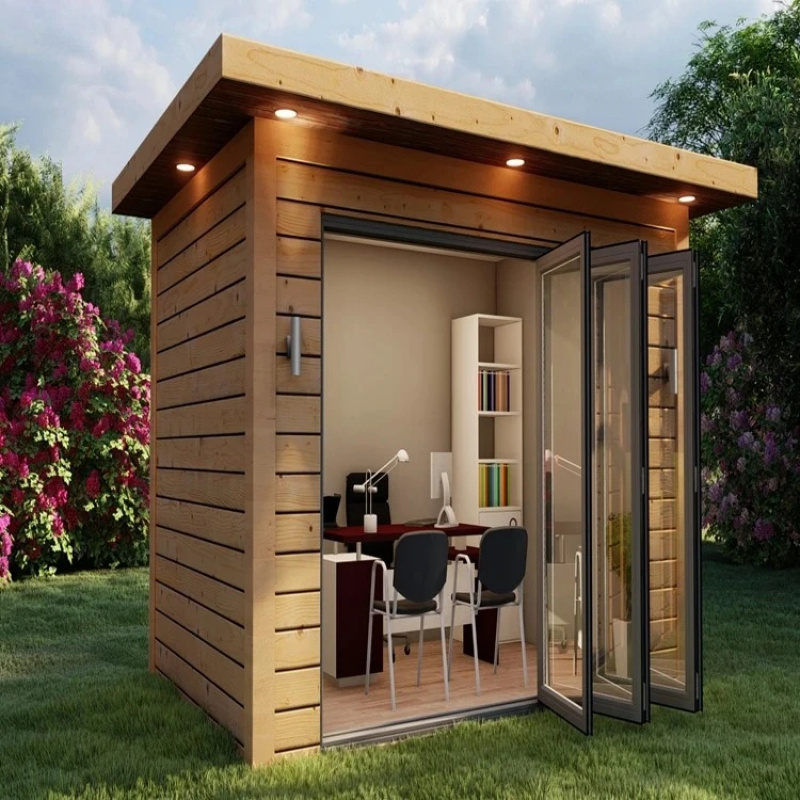 Wooden Fac Modern Prefried Bui - Home Office Shed 评论和价格